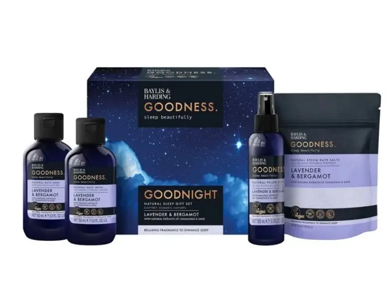 Baylis & harding Goodness Goodnight Set regalo per dormire in modo naturale