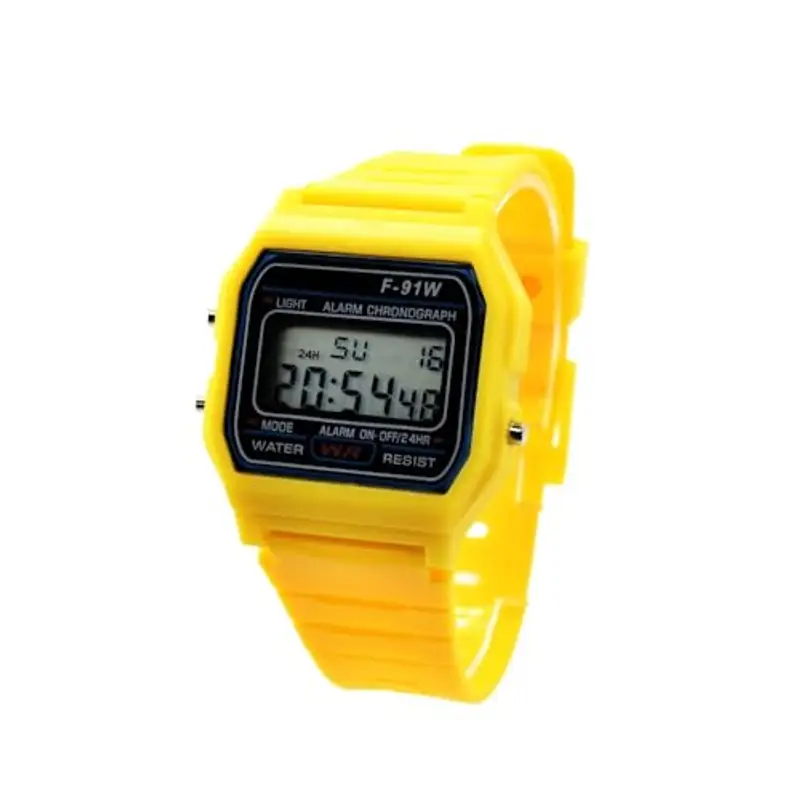 BDM Classico orologio Casiopea Originale per uomo, donna, ragazza o ragazzo con cinturino digitale con sveglia. Un regalo d'epoca.