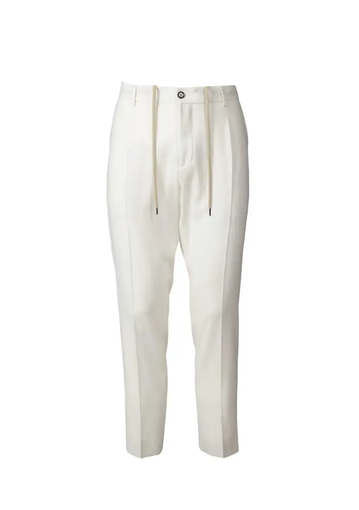 Be-able Pantalone Uomo Bianco
