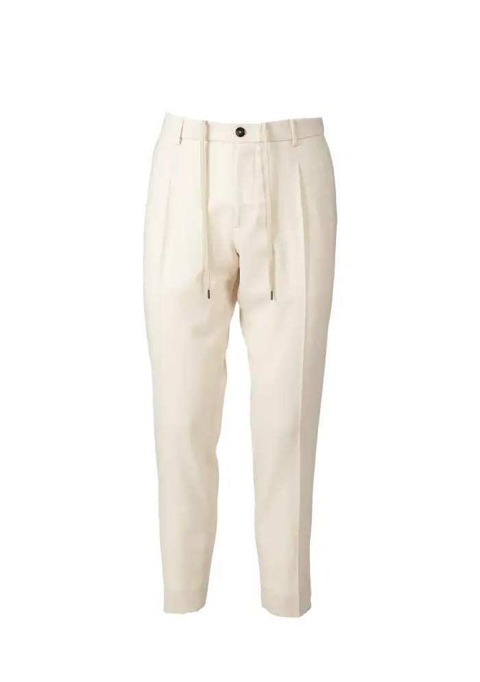 Be-able Pantalone Uomo Panna