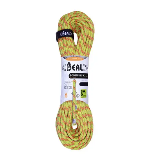 Beal Booster III Unicore Dry Cover 9, 7 mm - corda singola Yellow