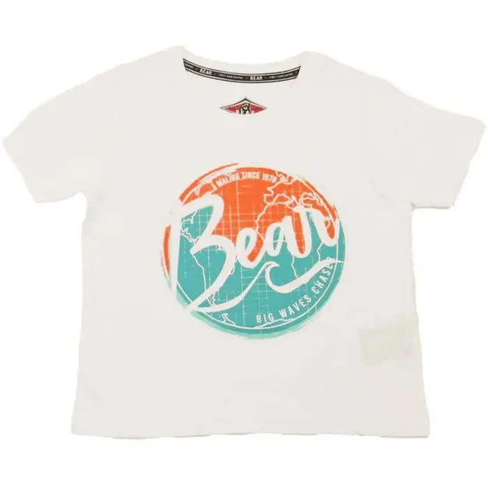T-shirt Bear Bianco