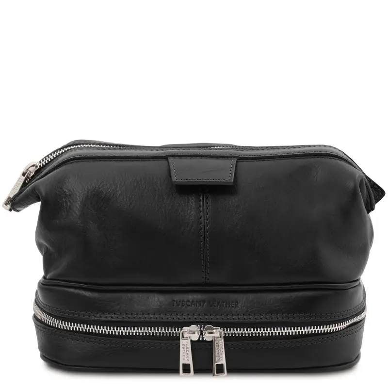 Tuscany Leather Beauty Case Nero 1413888