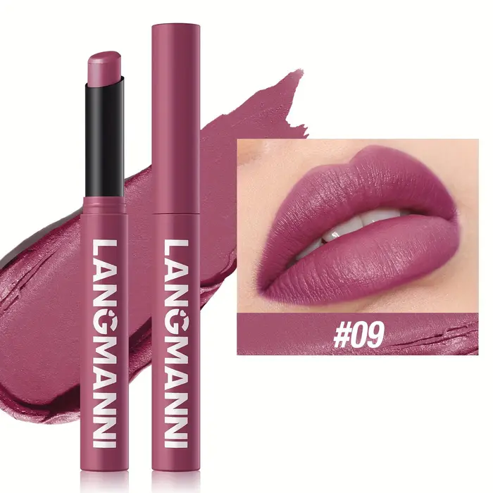 Beauty Every Day Rossetto opaco idratante 12 colori Lucidalabbra idratante Lucidalabbra a lunga tenuta altamente pigmentato per il trucco