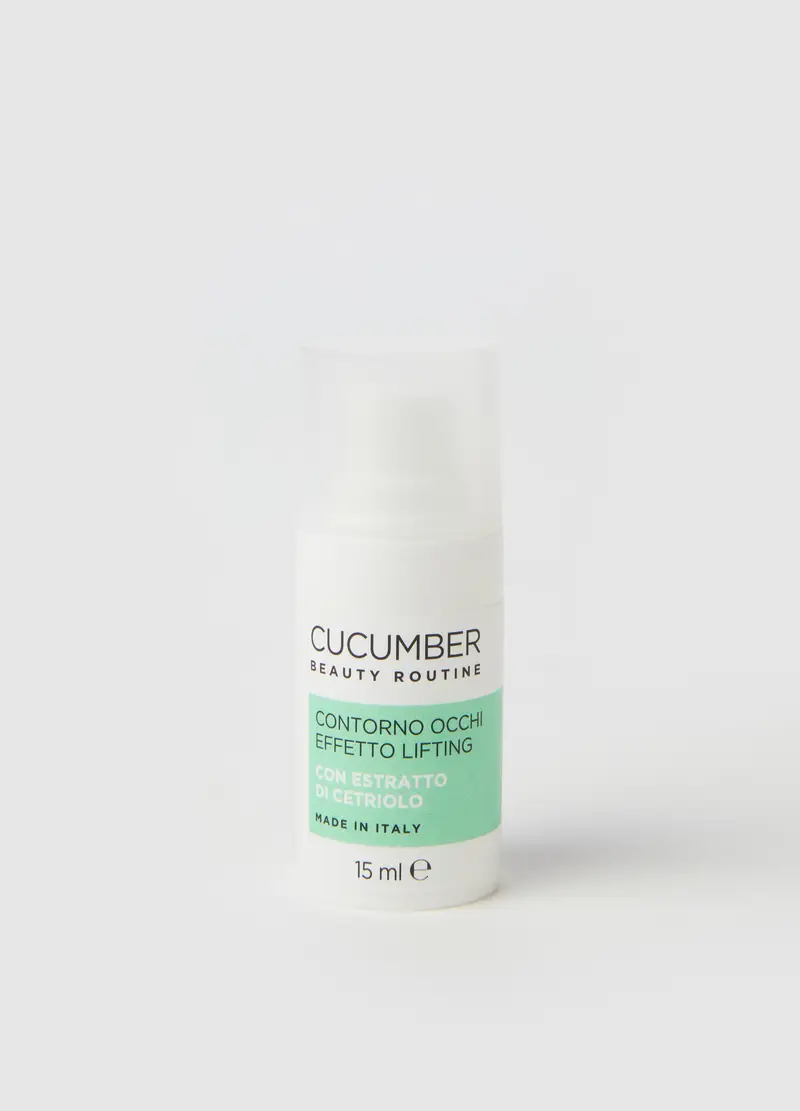 BEAUTY ROUTINE, Contorno Occhi Effetto Lifting Cucumber Beauty Routine, Donna, Bianco, Taglia: FASUL