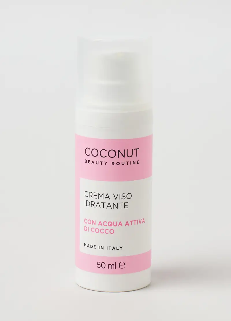 BEAUTY ROUTINE, Crema Idratante Coconut Beauty Routine, Donna, Bianco, Taglia: FASUL