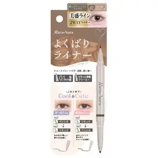 Beauty World Rara Aura 2 Way Everything Liner 02 Fluffy Mocha Mousse