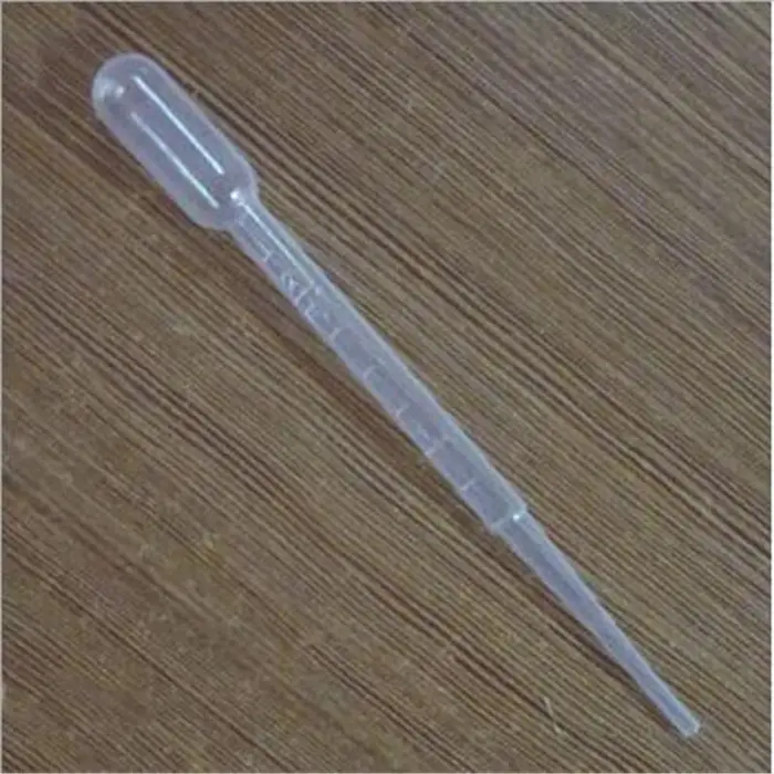 beautybaby 5/10/20/100PCS Contagocce pipetta graduata in plastica da 3 ml Capacità laboratorio trasparente 5PCS