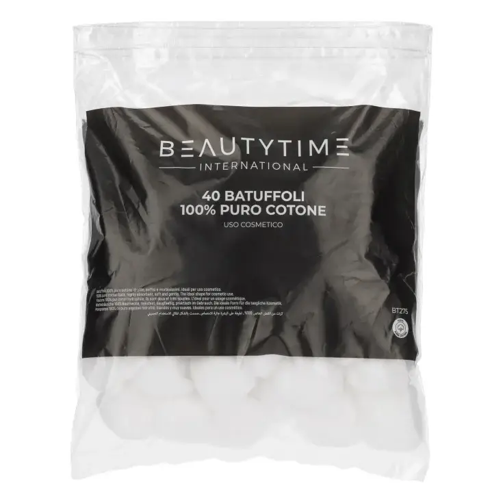 Batuffoli 100% Puro Cotone Beautytime 40 Pezzi