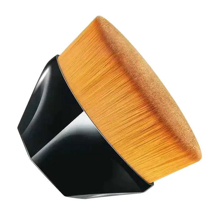 Pennello per Fondotinta Multifunzionale Ergonomico a Petalo Portatile Strumento Cosmetico per