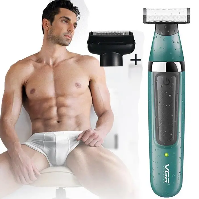 Bebeautee Rasoio per inguine Peli pubici Taglio di capelli intimo Lady Aree sensibili Rasoio Linea bikini Luoghi del sesso Trimmer da barba