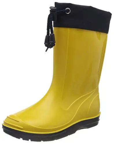 Beck Allrounder, Stivali di Gomma Unisex - Bambini e ragazzi, Giallo, 29 EU