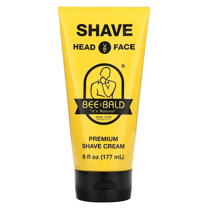 Shave Head & Face, Crema da barba premium, 6 fl oz (177 ml)