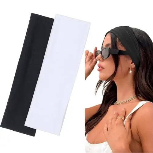 BELEVO Fasce per capelli Uomo Bianco 3038794