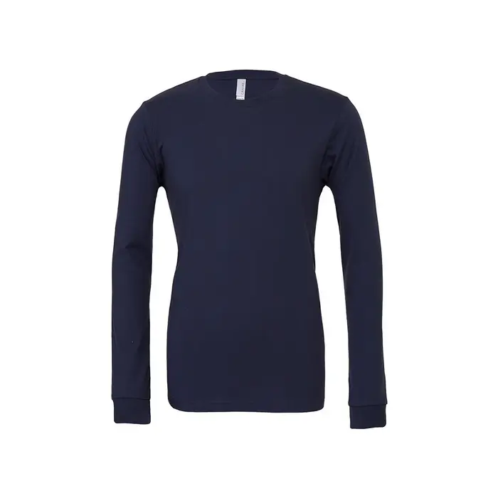 Bella + Canvas T-shirts a maniche lunghe CV3501 Blu