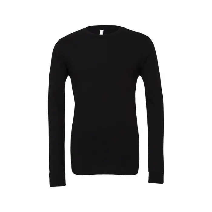 Bella + Canvas T-shirts a maniche lunghe CV3501 Nero