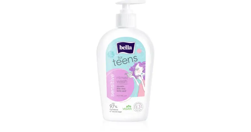 Bella For Teens Sensitive gel per l'igiene intima per le ragazze 300 ml