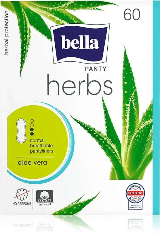 Bella Herbs Aloe Vera salvaslip senza profumazione 60 pz