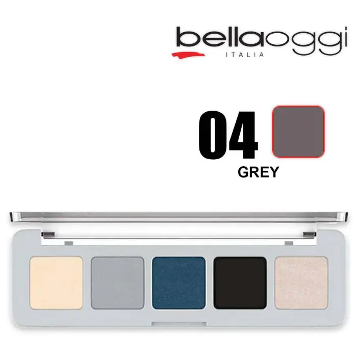 Bella Oggi Colore affaire 5 palette occhi grigio 004