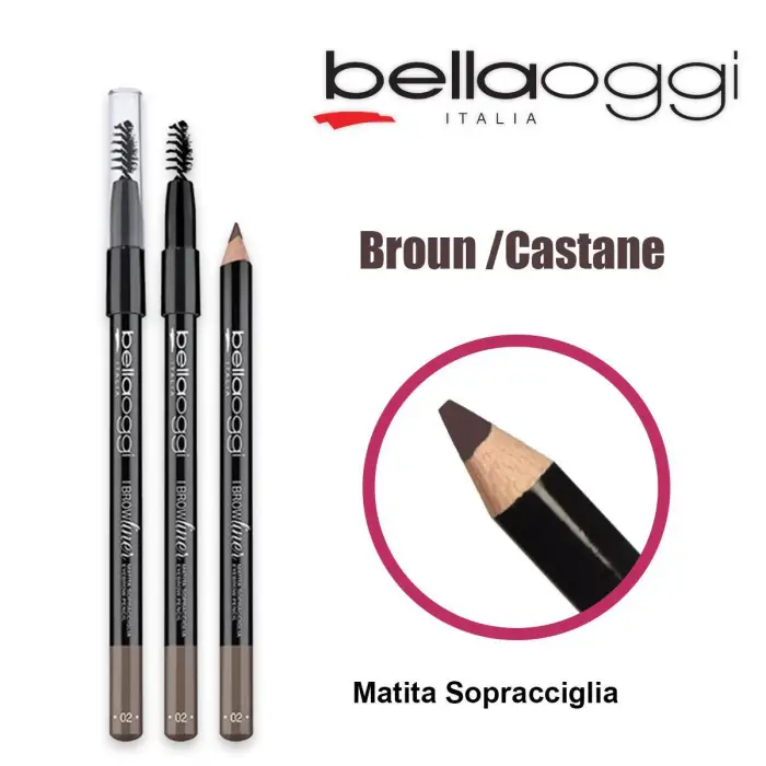 Bella Oggi I liner sopracciglia matita sopracciglia marrone/castane
