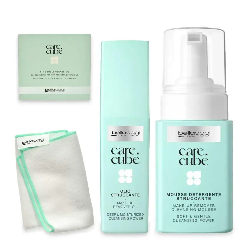 Bella Oggi kit doppia detersione olio/mousse