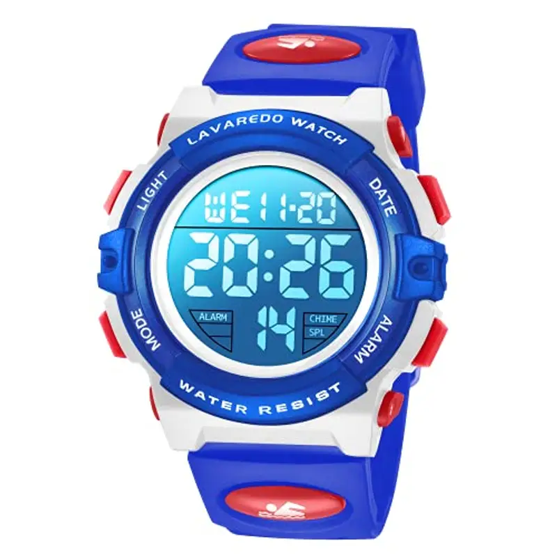 BEN NEVIS Orologio da Polso Orologi Sport per Bambini Digitale Multifunzione Impermeabile LED Luce Allarme Calendario