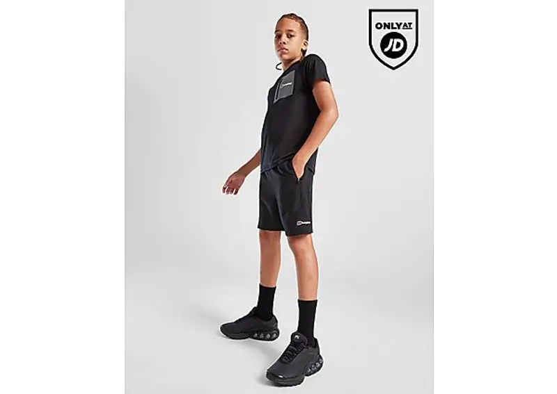 Berghaus Woven Shorts Junior, Nero