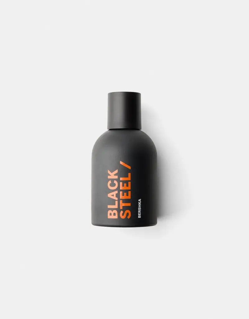 Bershka Black Steel 100 Ml Uomo Nero