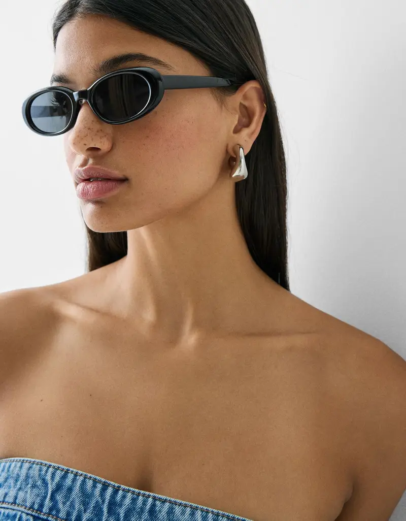 Bershka Occhiali da sole Donna Nero 2703327