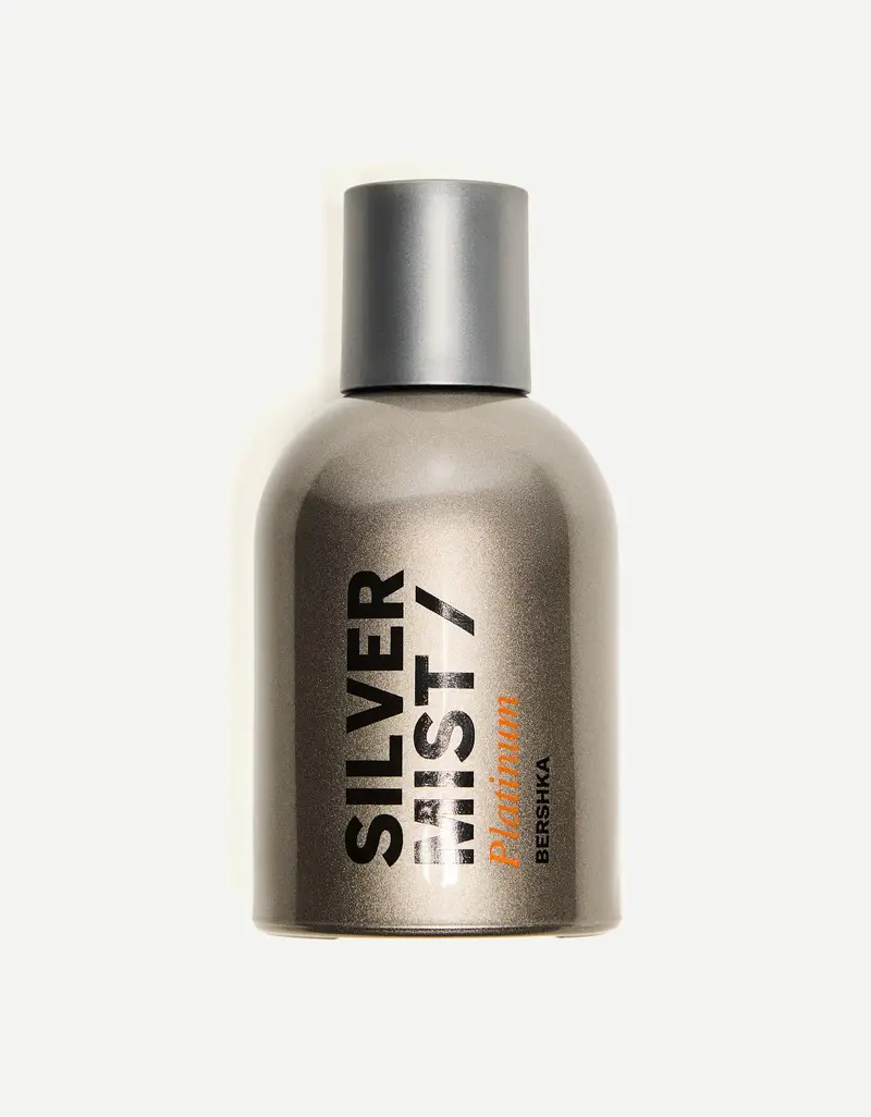 Bershka Silver Mist Platinum 100 Ml Uomo Nero