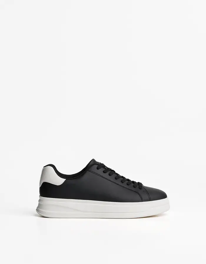 Bershka Sneakers Basiche Uomo Nero