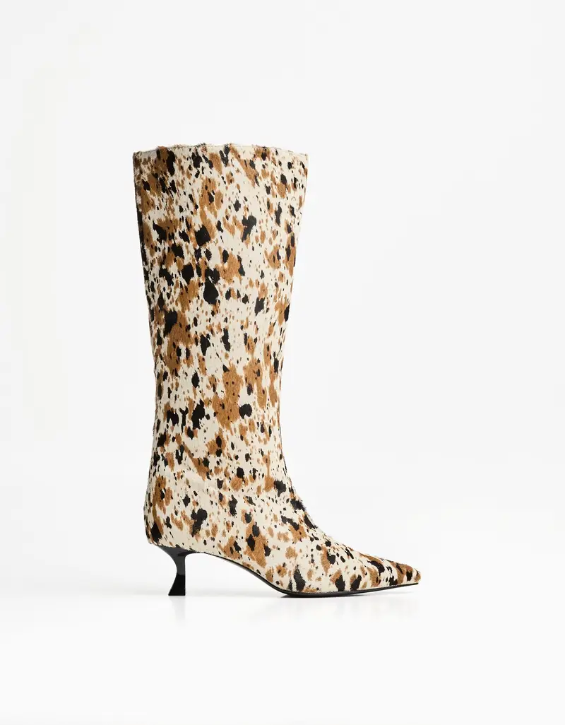 Bershka Stivali con tacco Donna Multicolore 2721311