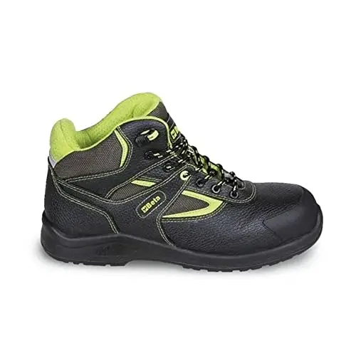 BETA Beta7221PEK 37 - Scarpe Alte in Pelle Idrorepellente con Inserti in Nylon, Rinforzo antiabrasione nella Zona del