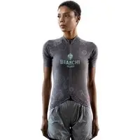 Bianchi Milano Maglia donna Lifestyle Gravel Grigio