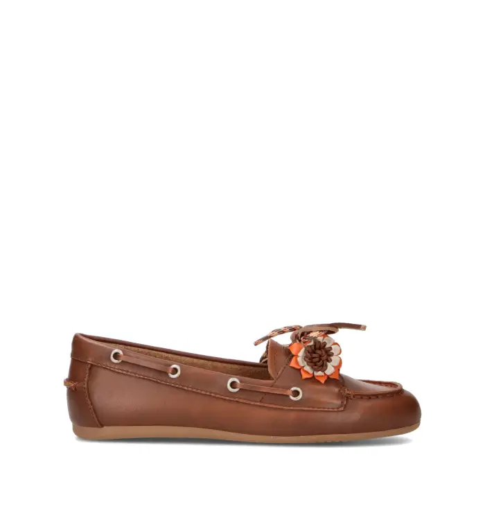 BIBI LOU Mocassino donna cuoio in pelle Vario