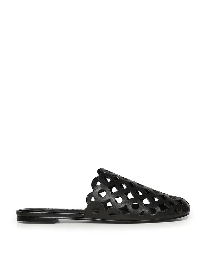 Bibi Lou Sabot in pelle Oribu Nero