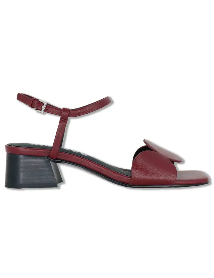 Bibi Lou Sandali Onami in pelle bordeaux con cinturino Donna 623Z10VK 40-BURGUND