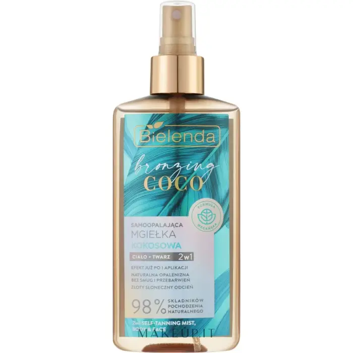 Bielenda Bronzing Coco spray abbronzante per viso e corpo 150 ml