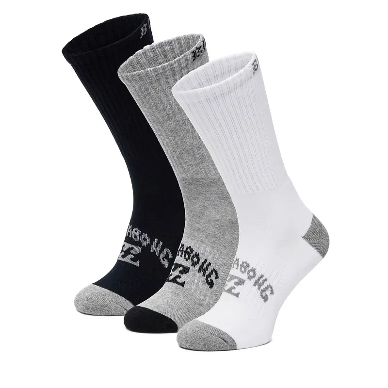 Billabong Calzini lunghi AS_BILLABONG_01W_SS25 (3-PACK) Grigio