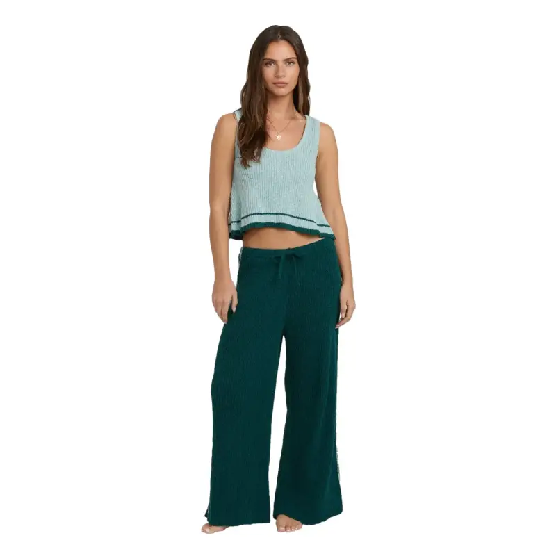 Billabong Pantaloni a zampa d elefante in maglia a coste donna Summery Nights