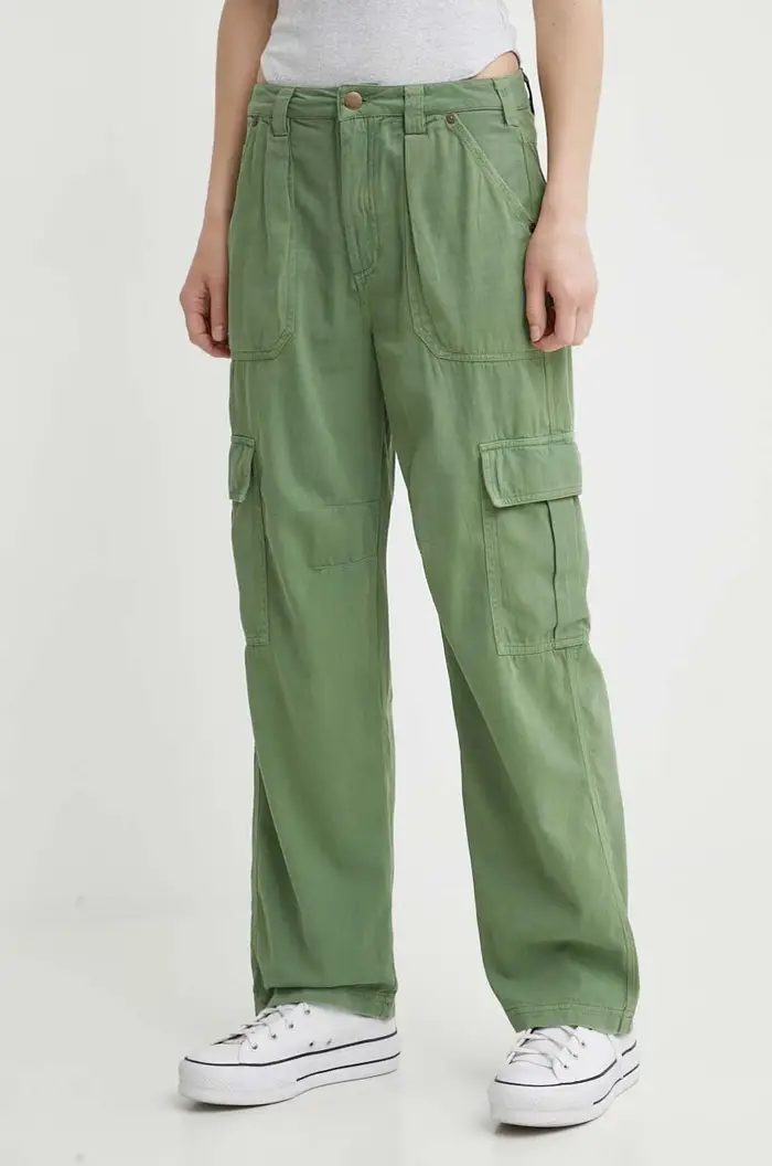 Billabong pantaloni in cotone Verde