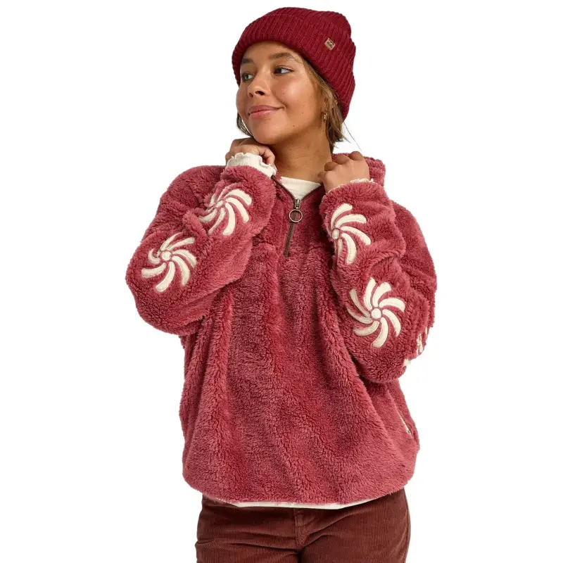 Billabong Pile donna con mezza zip Sun Fun