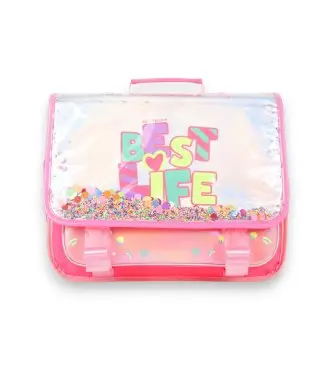 Billieblush per ragazza U22051 Zaino in twill rosa (OSFA), Casual, Poliestere, moda per bambini