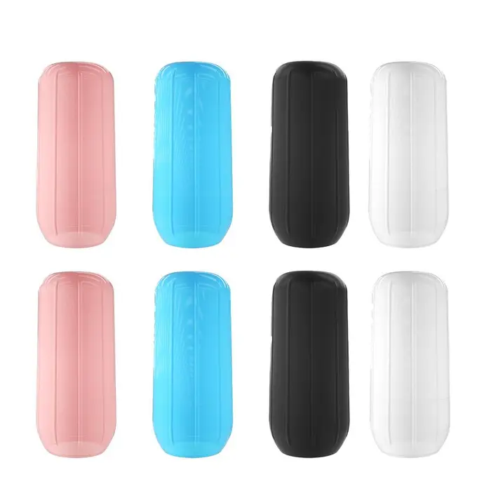 8 pezzi di silicone riutilizzabile bottiglie di copertura protettiva estensibile 22 cm viaggio all aperto shampoo doccia gel copertura protettiva a prova di perdite