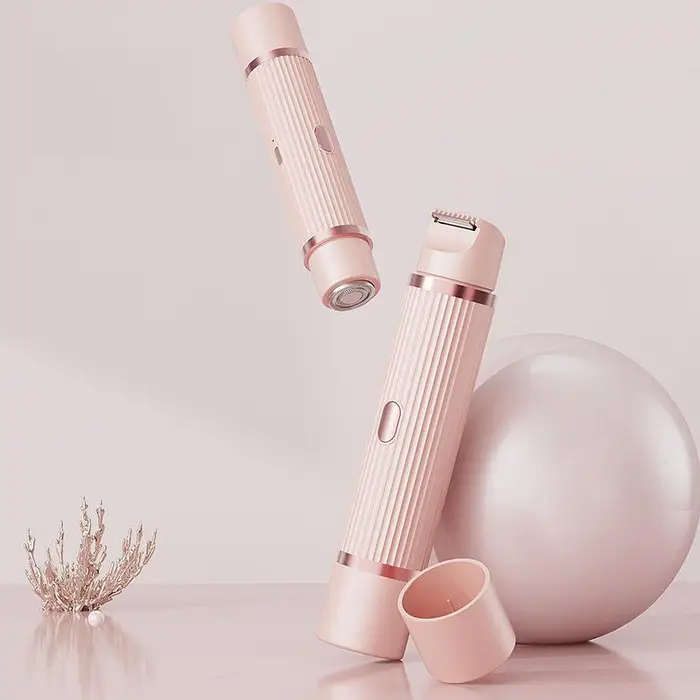 Rasoio Elettrico Privato Maschile e Femminile Pubici Parti Intime Universale Coltello da Barba Depilazione Sicura per Ascelle