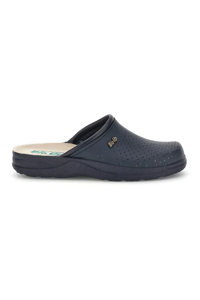 Ciabatta Blu in vera pelle Bio Up 621 [BLUE]