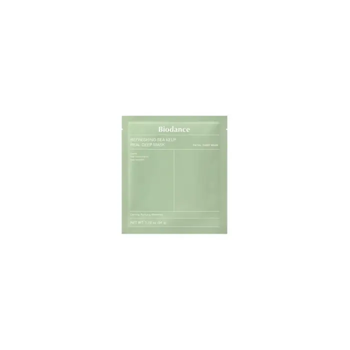 Biodance Sea Kelp Rinfrescante Real Deep Maschera Viso Lenitiva Idratante 34g