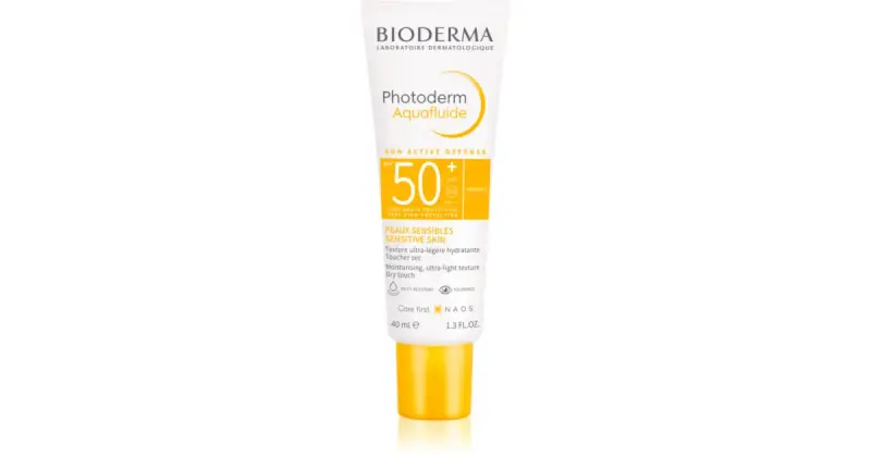 Bioderma Crema viso protettiva opacizzante Photoderm Aqua Fluid SPF 50+ 40 ml