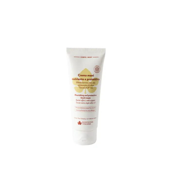 Biofficina Toscana Crema mani nutriente e protettiva 75ml - Trattamento Mani