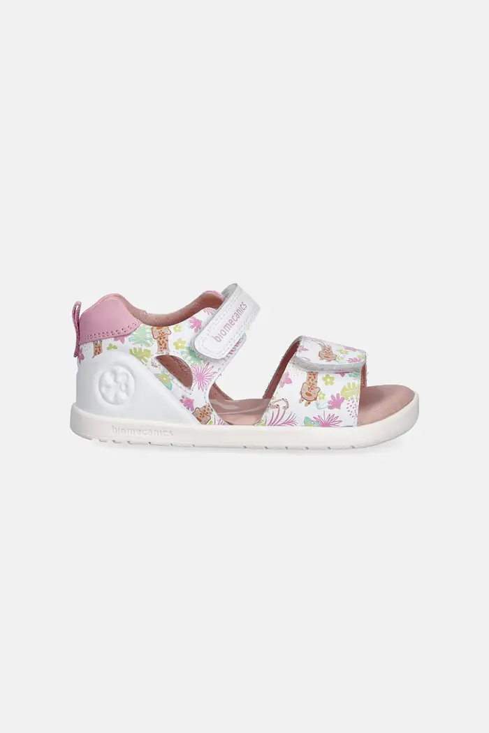 Biomecanics sandali in pelle bambino/a Bianco